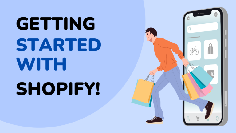 getting started with shopify